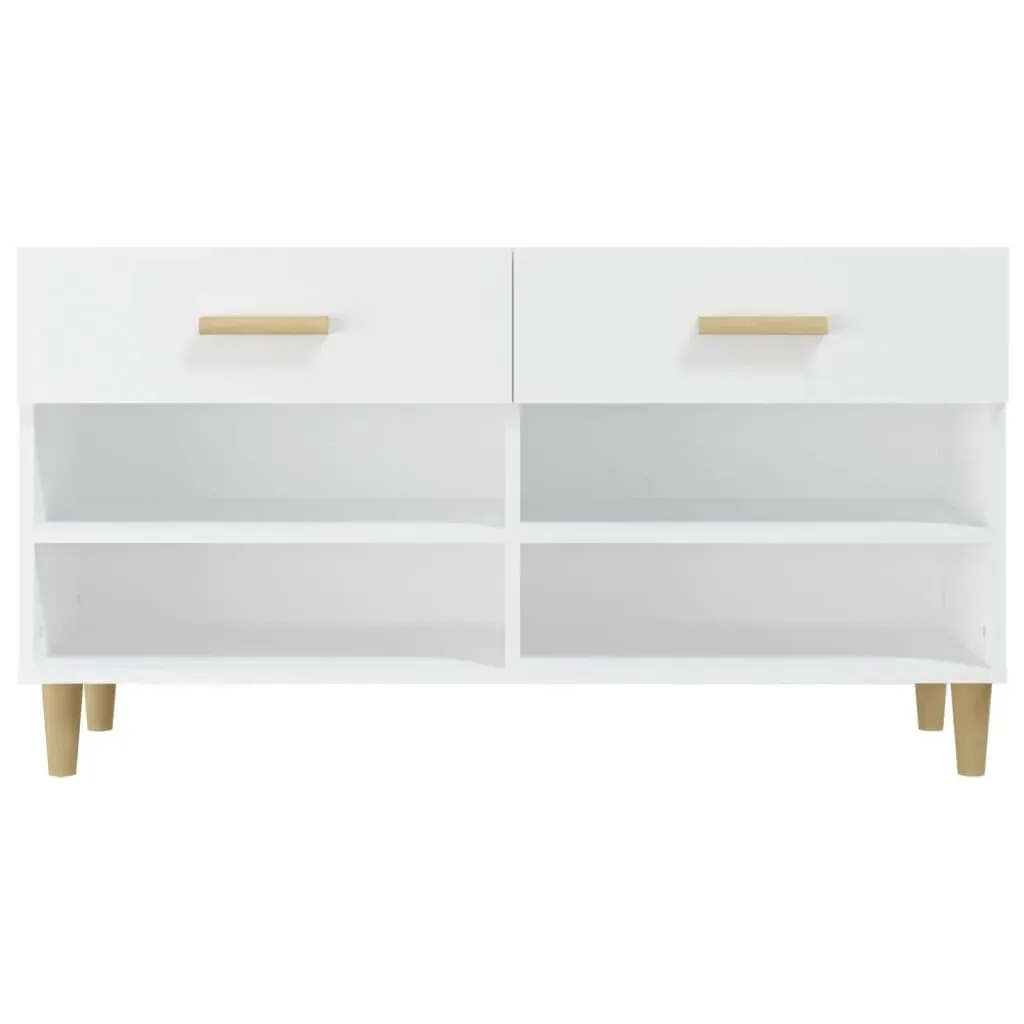 Shoe Cabinet 102x35x55 cm Engineered Wood Price