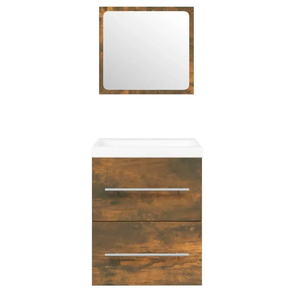 Sink Cabinet with Built-in Basin Engineered Wood Price