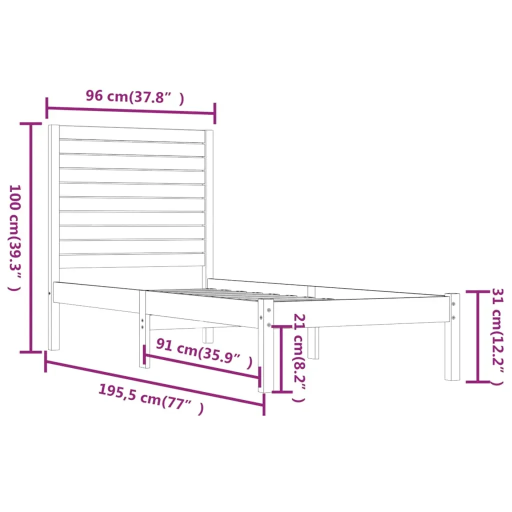 Maltee Bed Frame Solid Wood Price