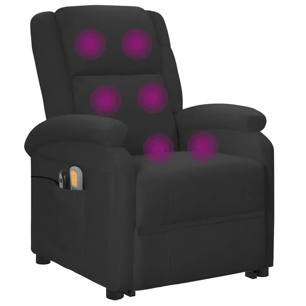 Electric Stand Up Massage Chair Faux Leather Price