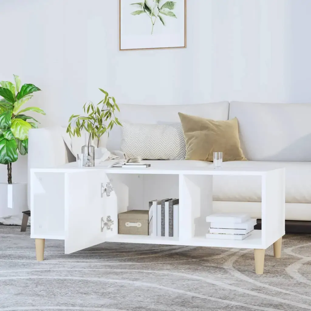 Coffee Table 102x50x40 cm Engineered Wood Price