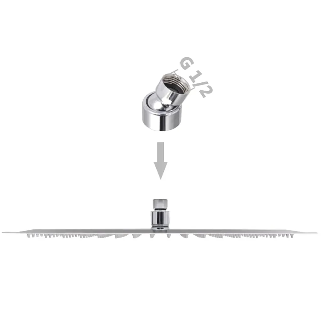Rain Shower Head Stainless Steel Round Price
