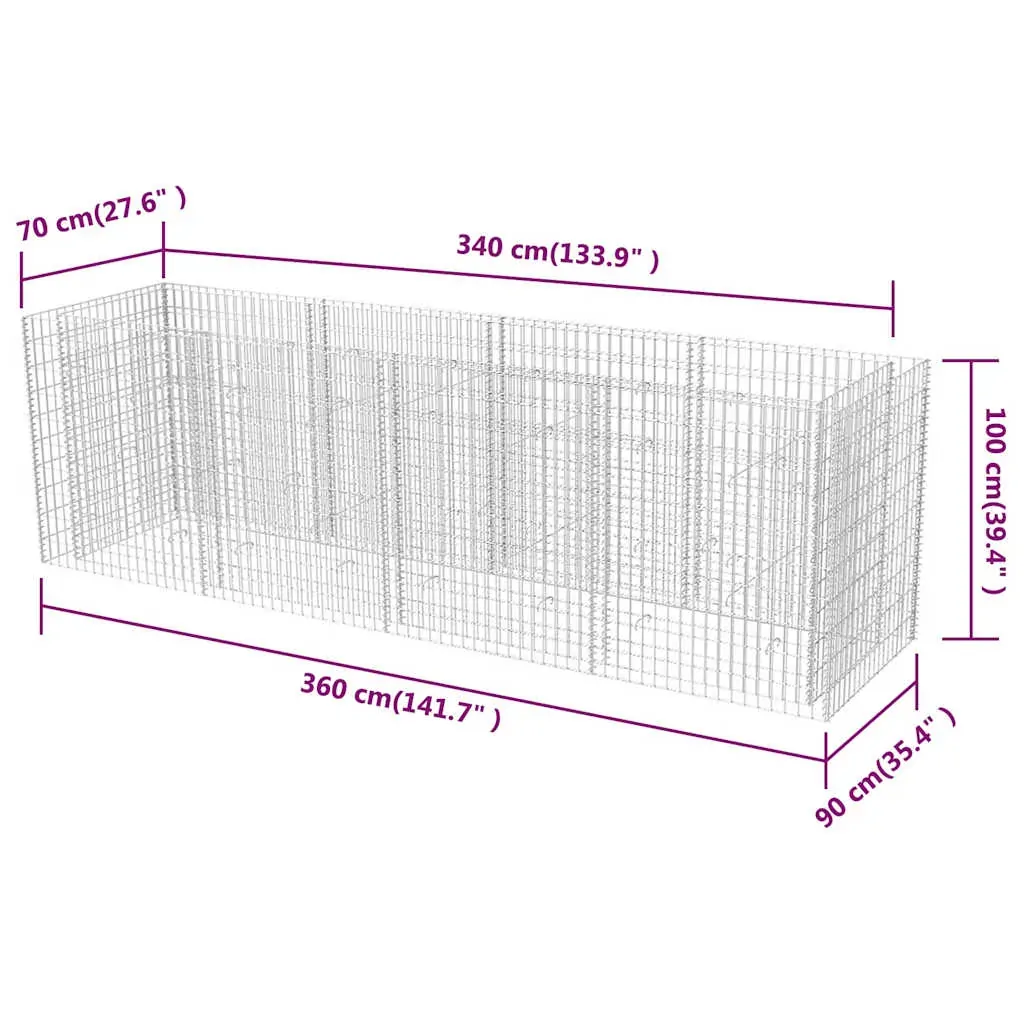 Gabion Raised Bed Steel Price