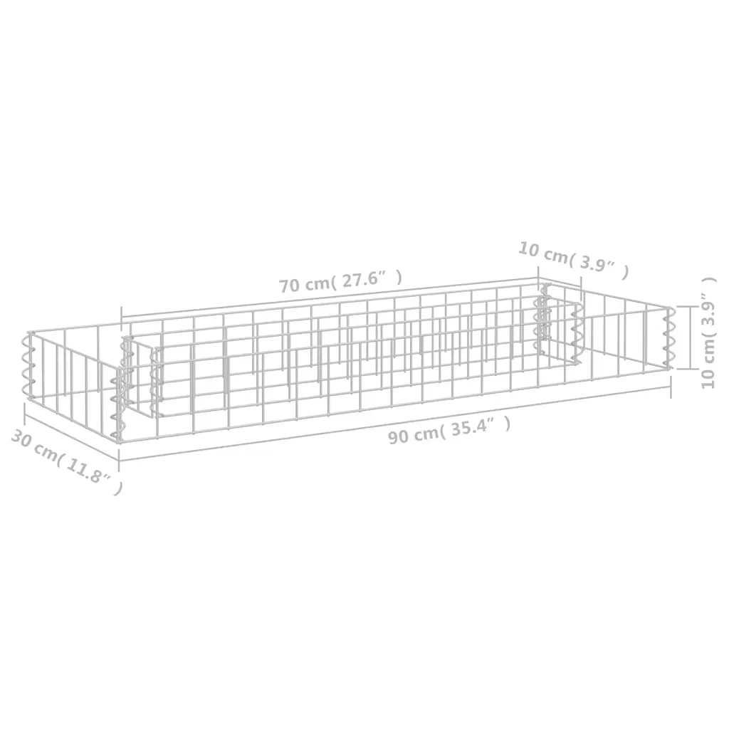 Gabion Raised Bed Galvanised Steel Price