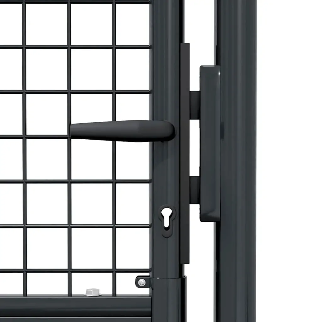 Mesh Garden Gate Galvanised Steel Grey Price
