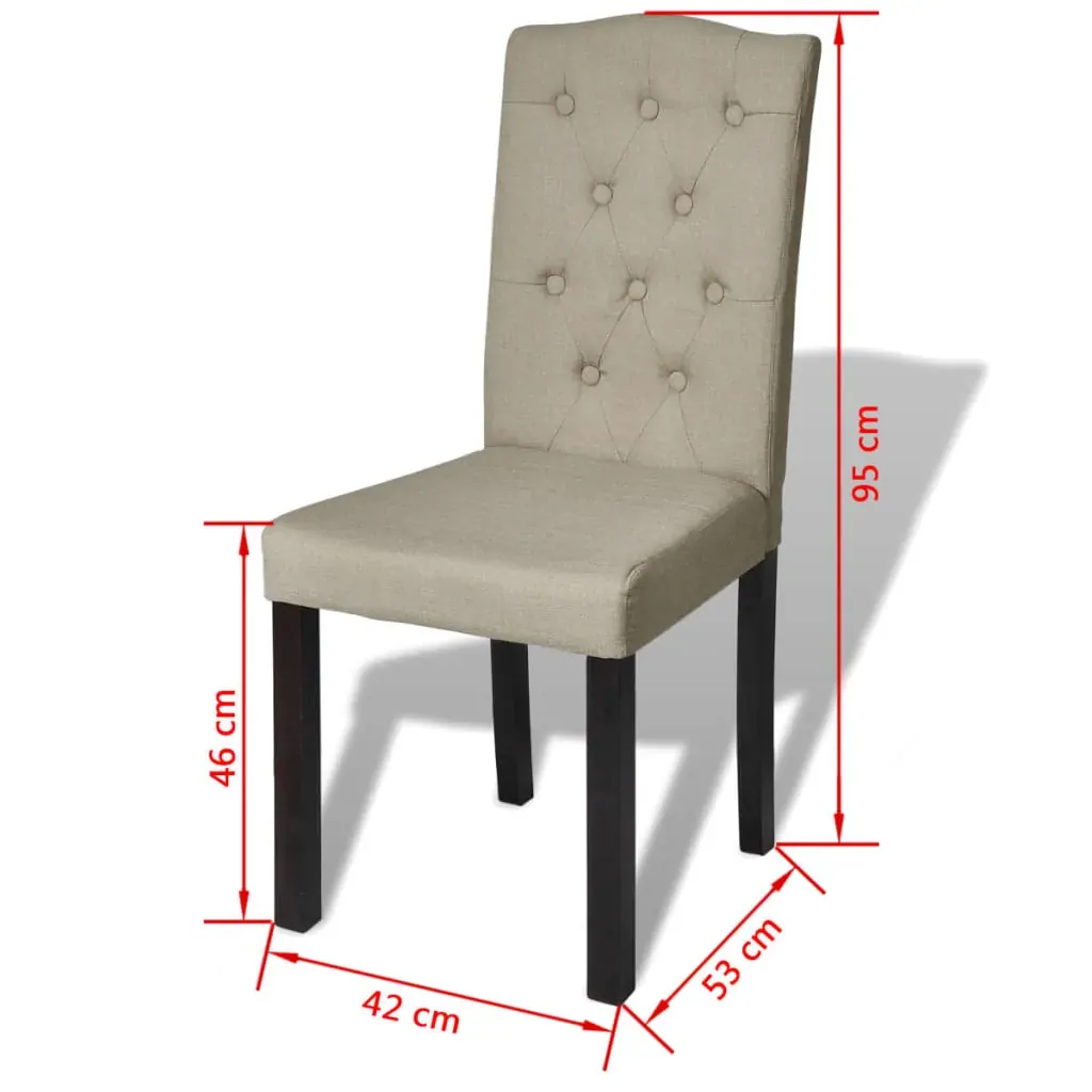 Dining Chairs Camel Fabric Price
