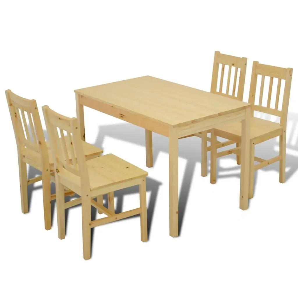 Wooden Dining Table with 4 Chairs Price