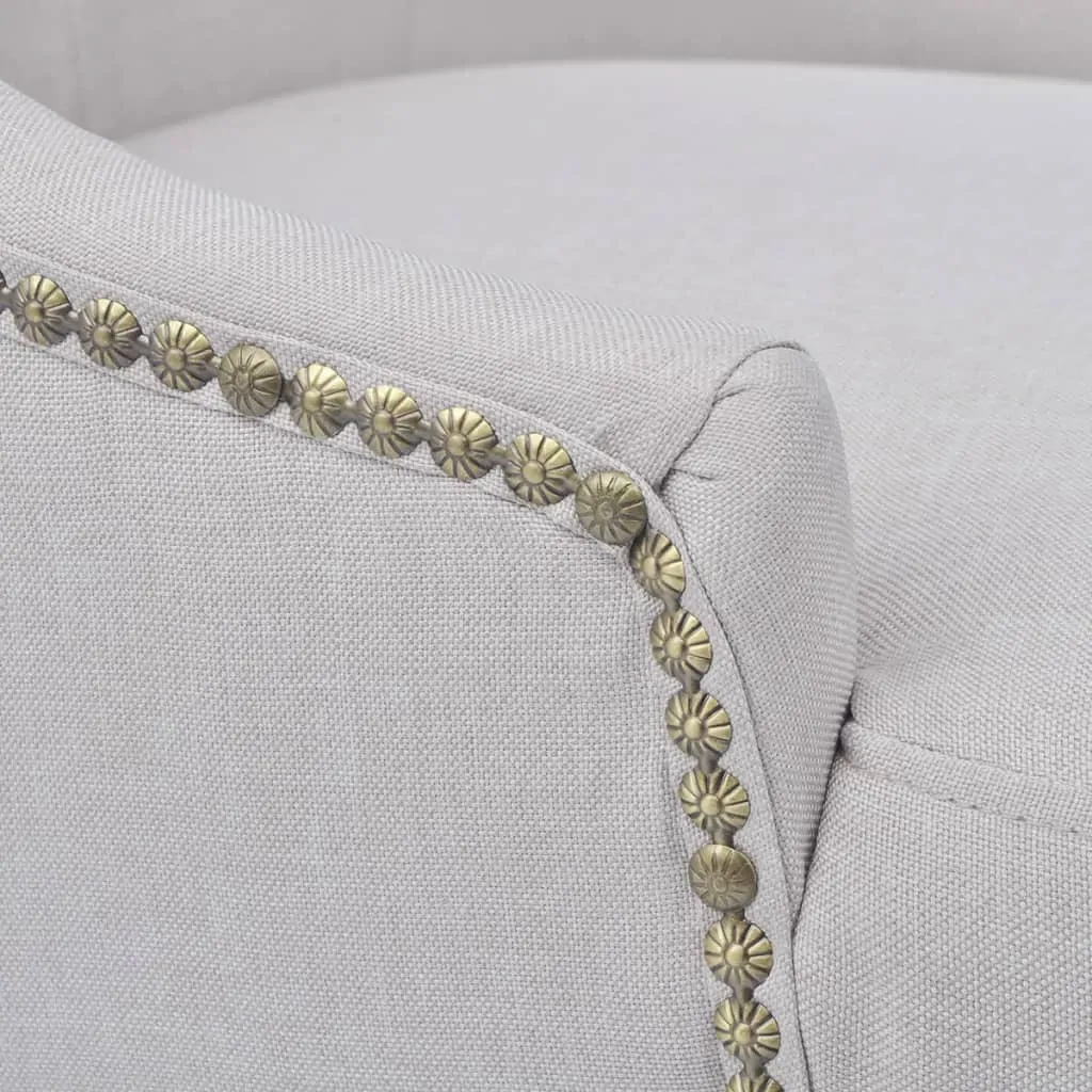 Dining Chairs Cream Grey Fabric Price