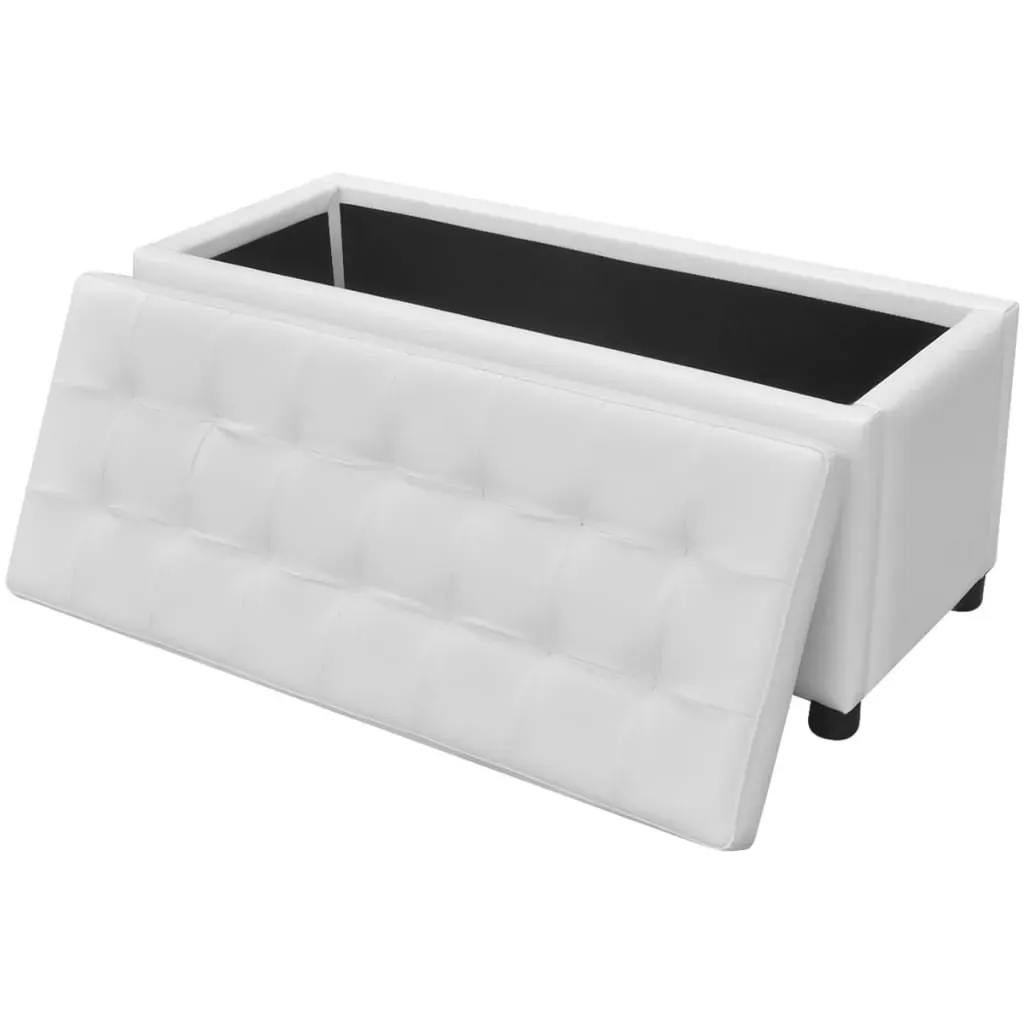 Storage Ottoman Artificial Leather Price