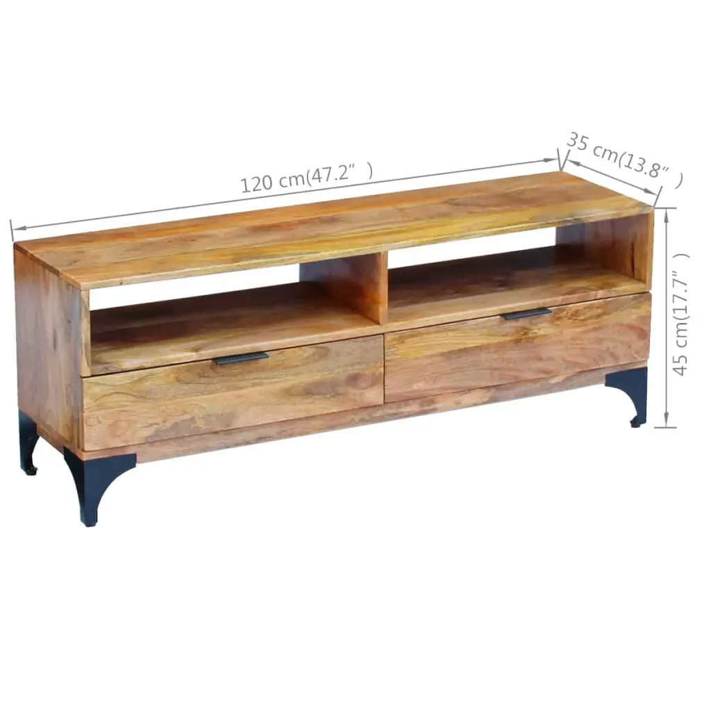 Narrina TV Stand Mango Wood 120x35x45 cm Price