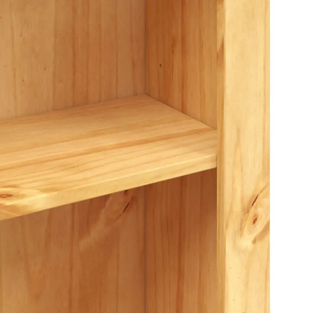 4-Tier Bookcase Mexican Pine Corona Range 81x29x150 cm Price