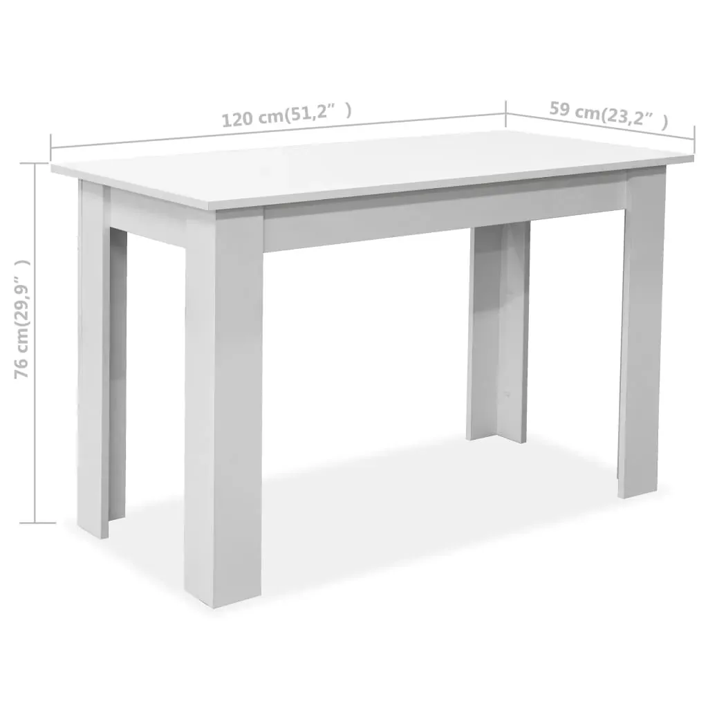 Dining Table and Benches 3 Pieces Engineered Wood Price