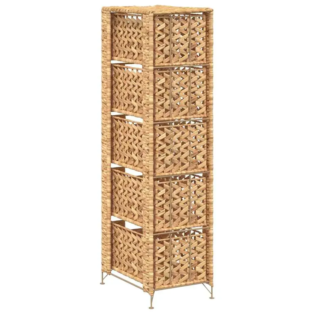 Storage Unit with 5 Baskets Water Hyacinth Price