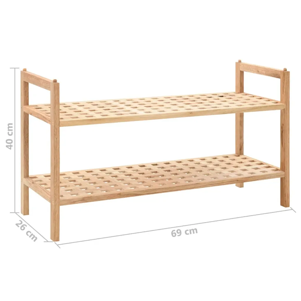Shoe Rack Solid Walnut Wood Price