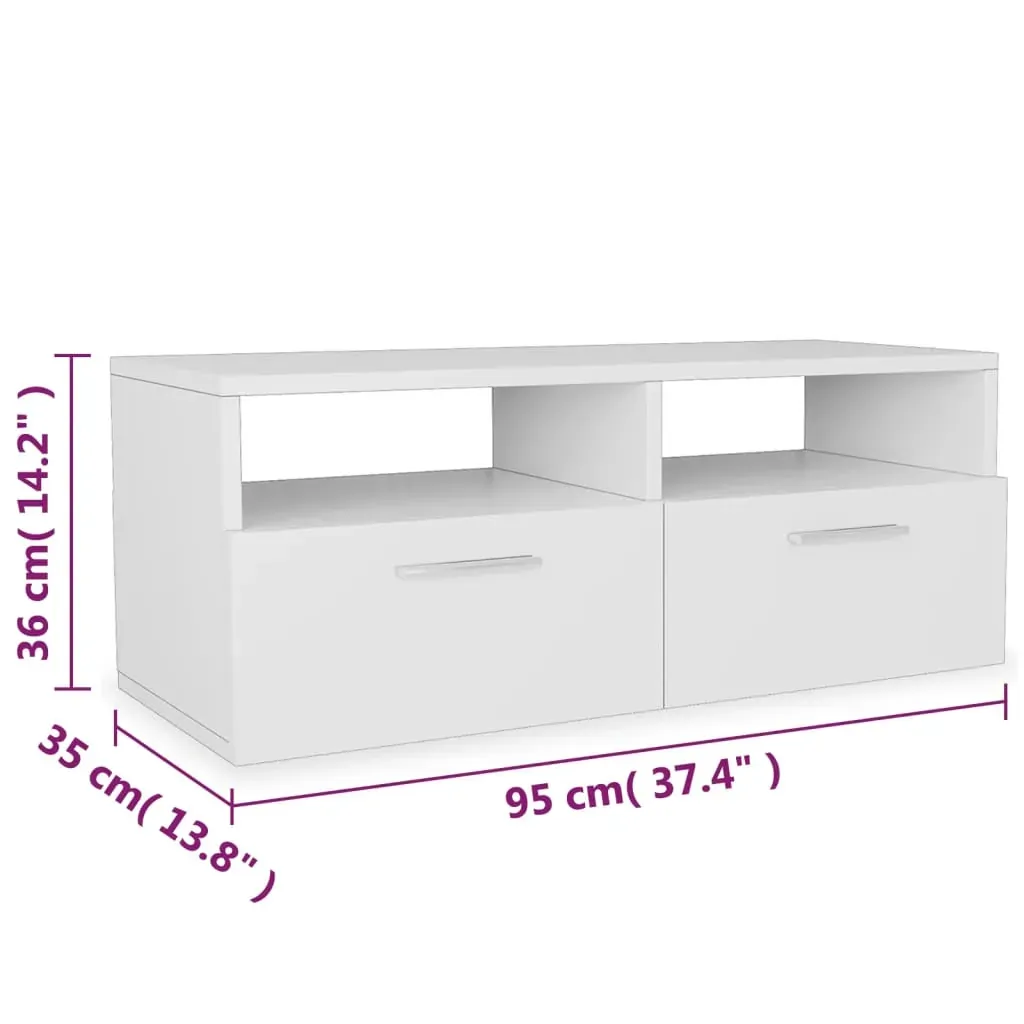 Carlisle TV Cabinets 2 pcs Engineered Wood 95x35x36 cm Price
