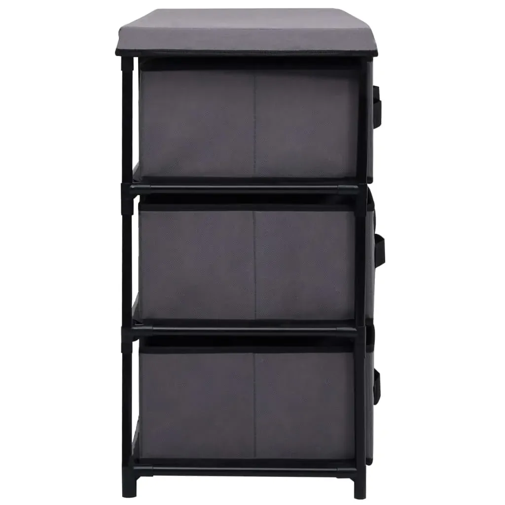 Storage Cabinet with 6 Drawers 55x29x55 cm Steel Price