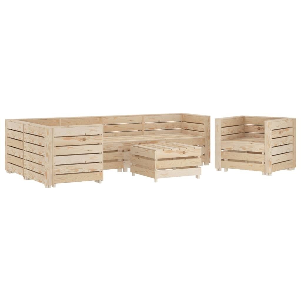 Garden Lounge Set Pallets Wood Price