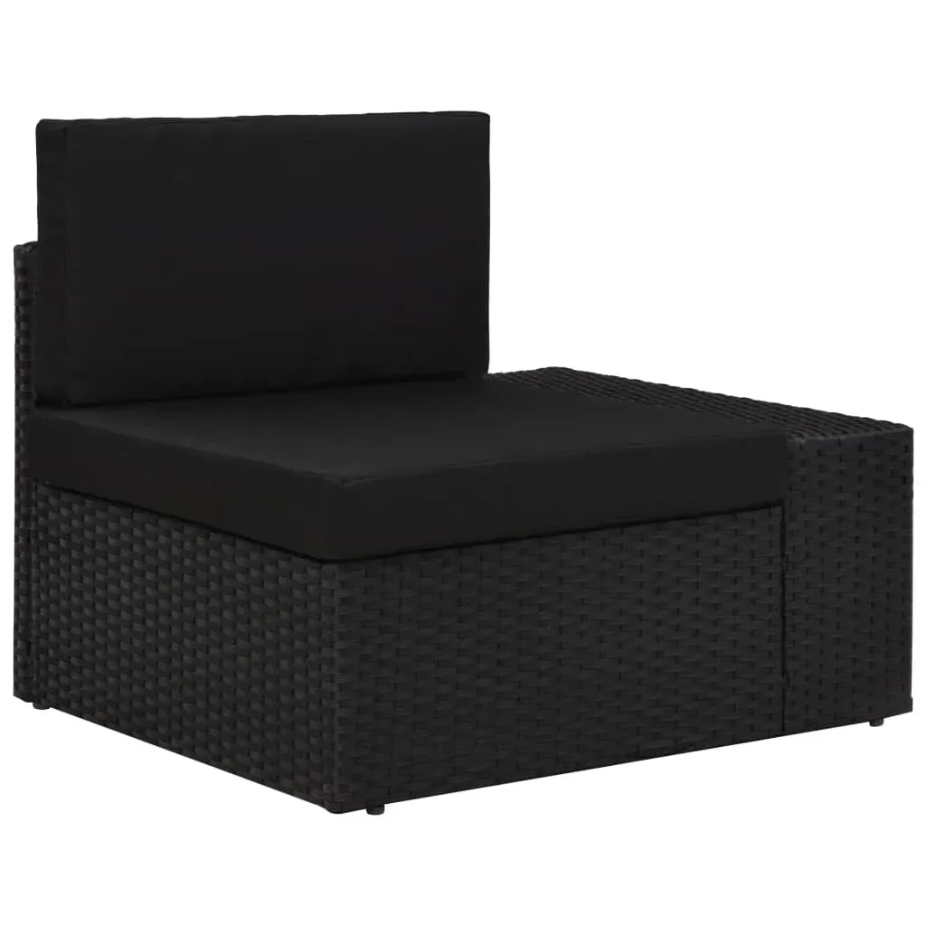 4 Piece Garden Lounge Set Poly Rattan Price