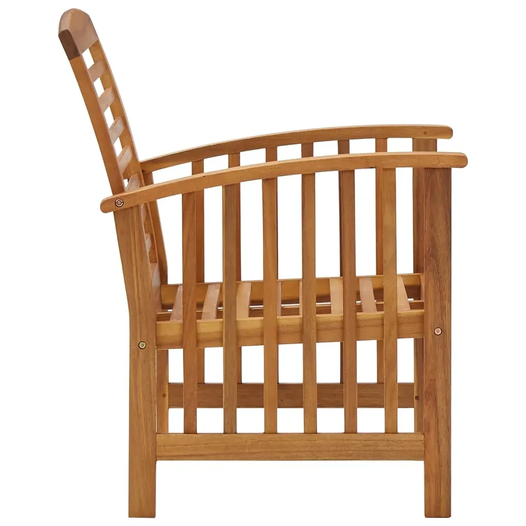 Garden Lounge Set Solid Acacia Wood Price