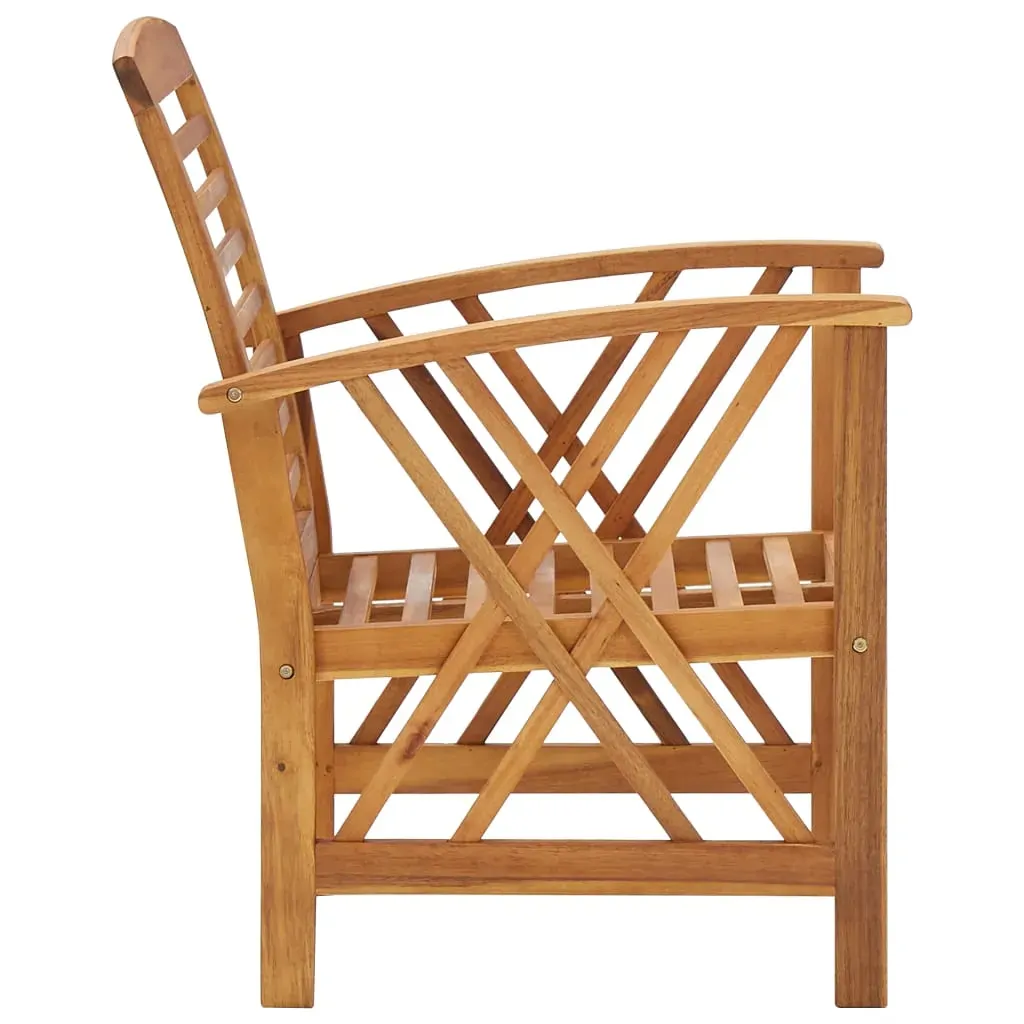 Garden Lounge Set Solid Acacia Wood (310266+310272) Price