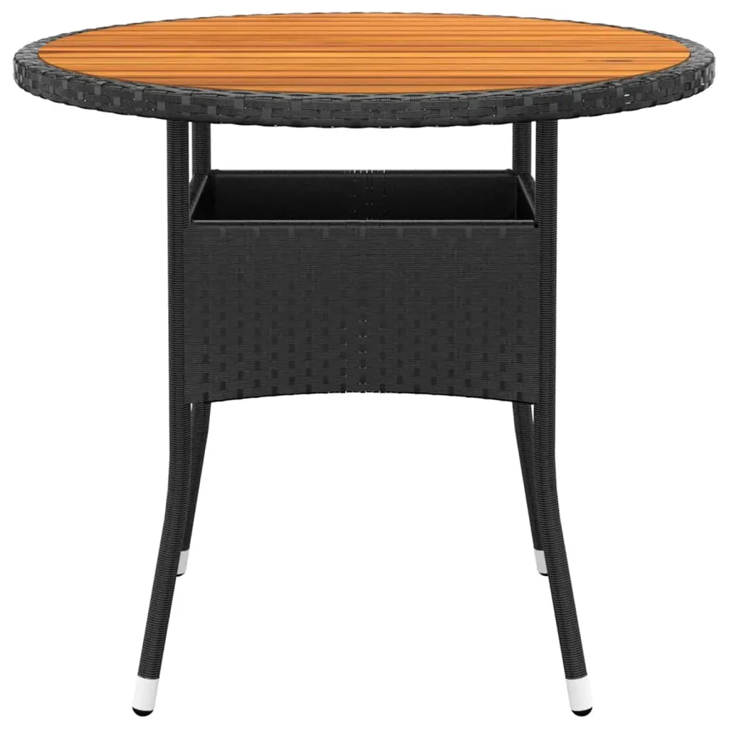 3 Piece Garden Dining Set Poly Rattan Price