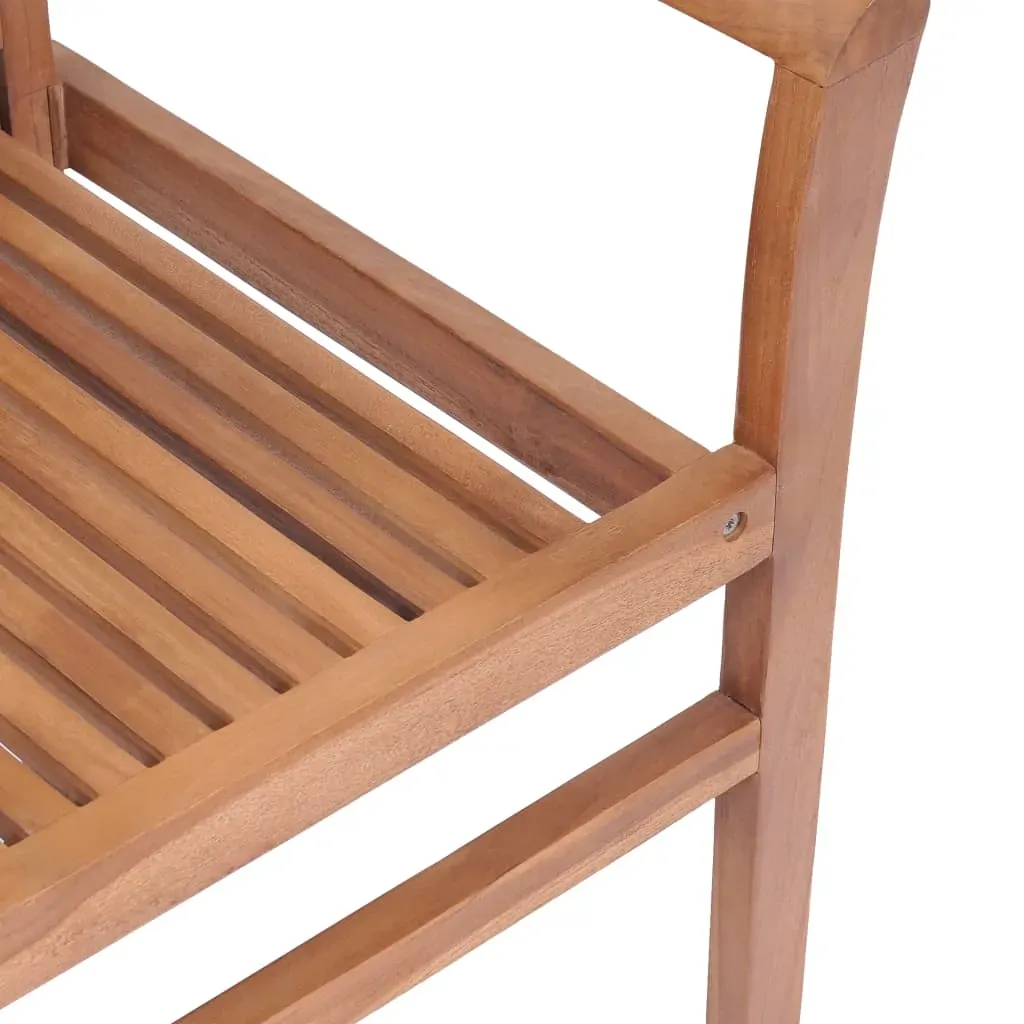 Dining Chairs with Cushions Solid Teak Wood Price