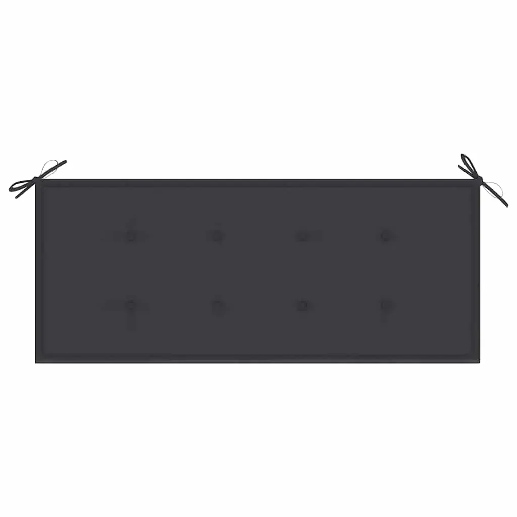 Folding Garden Bench with Cushion Bamboo Price