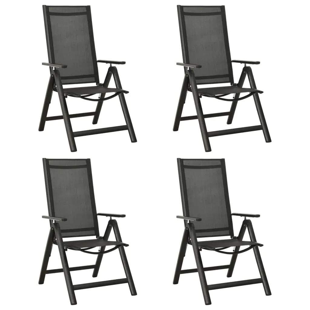 Garden Dining Set Aluminium Anthracite Price