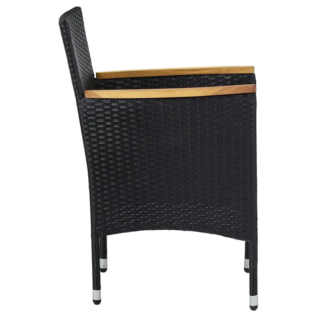 7 Piece Garden Dining Set Poly Rattan Price