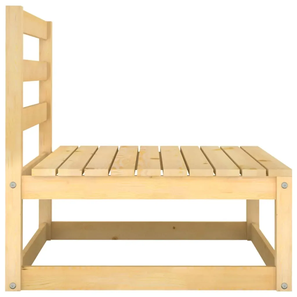 3 Piece Garden Lounge Set Solid Pinewood Price