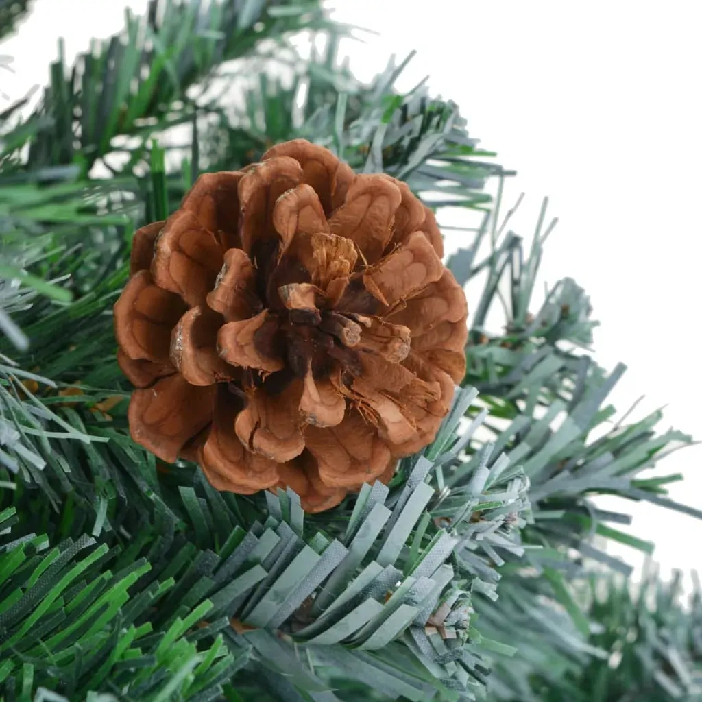 Frosted Christmas Tree with LEDs&Pinecones Price