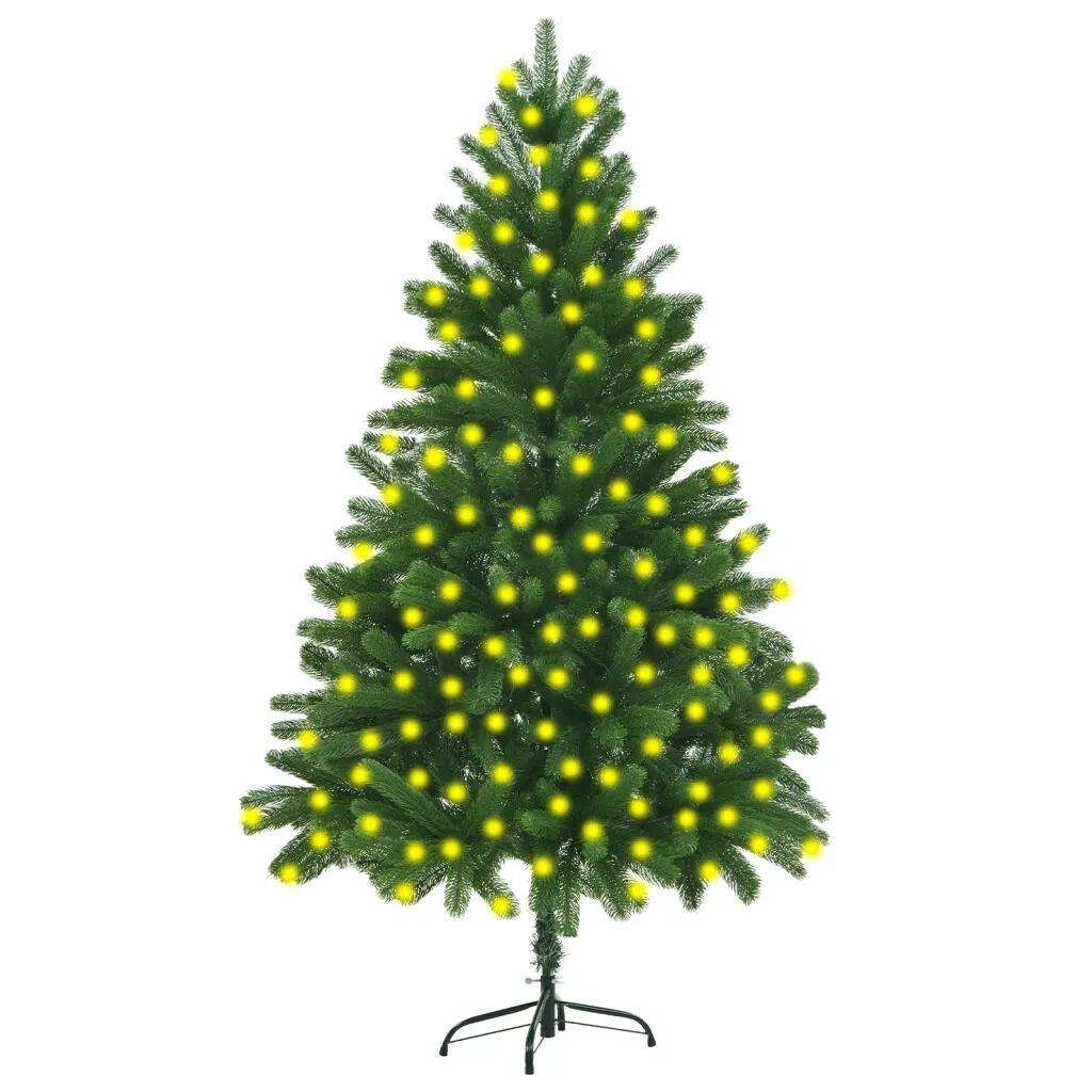 Artificial Christmas Tree with LEDs Green Price