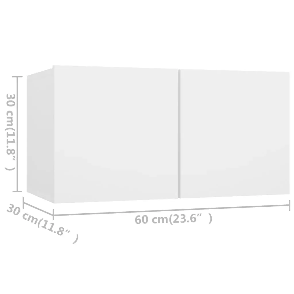 Nashville 4 Piece TV Cabinet Set Engineered Wood Price