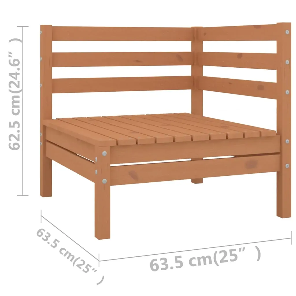 12 Piece Garden Lounge Set Solid Pinewood Price