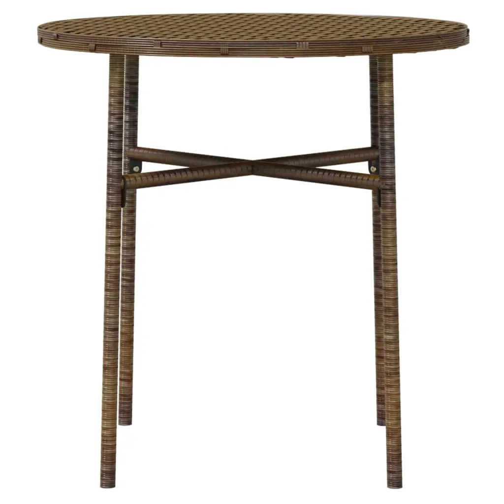 3 Piece Garden Dining Set Poly Rattan Price
