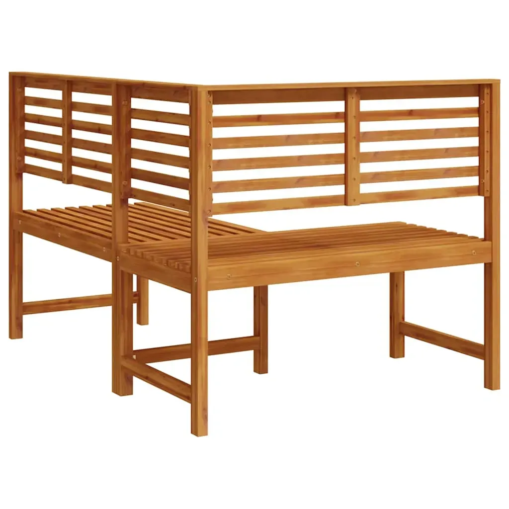 Garden Corner Bench 140 cm Solid Acacia Wood Price