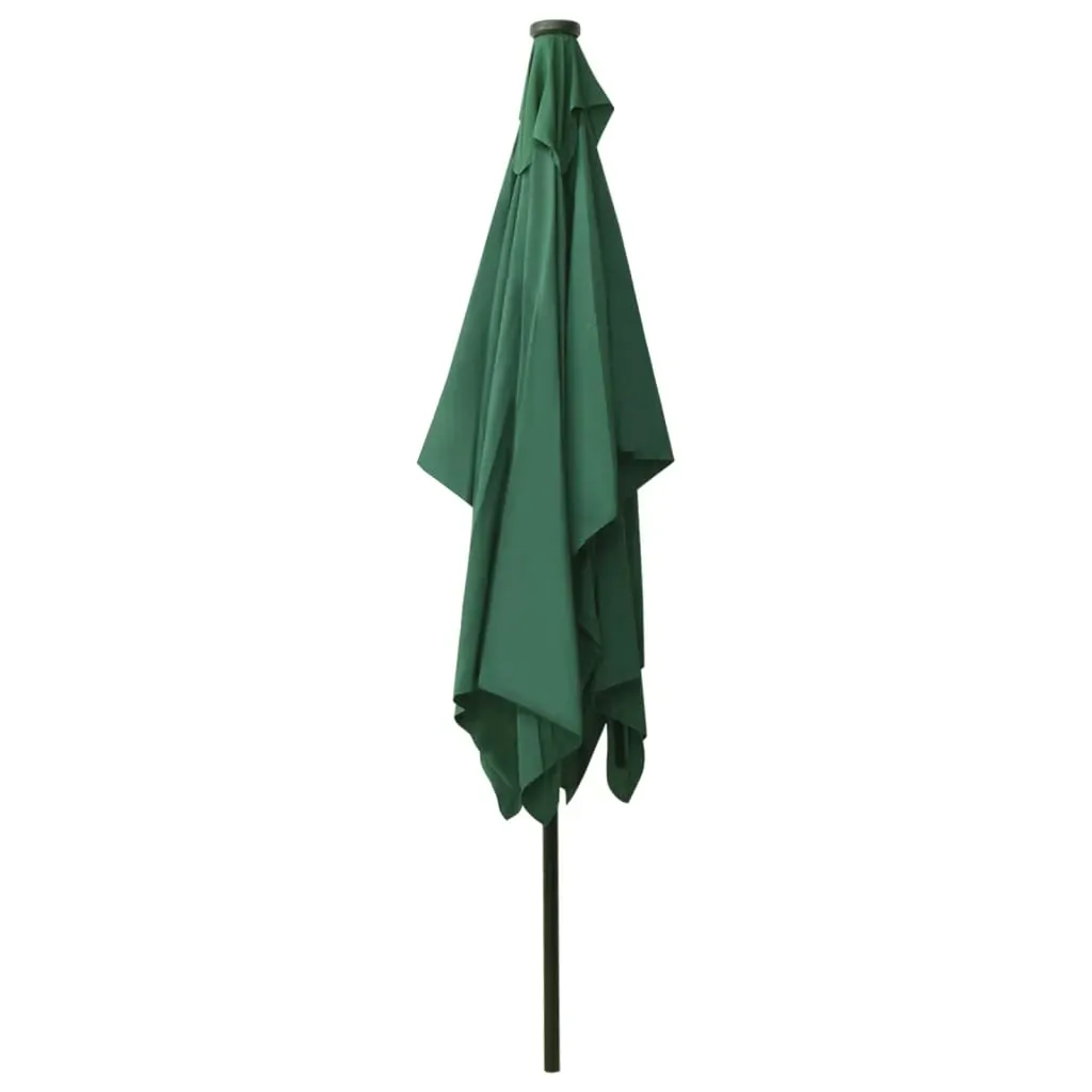 Parasol with LEDs and Steel Pole 2x3 m Price