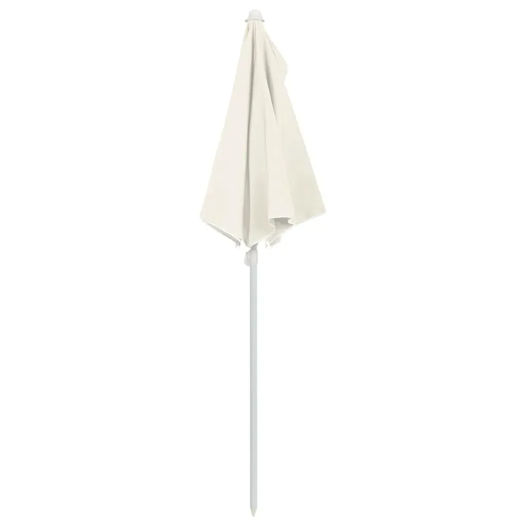 Garden Half Parasol with Pole 180x90 cm Price