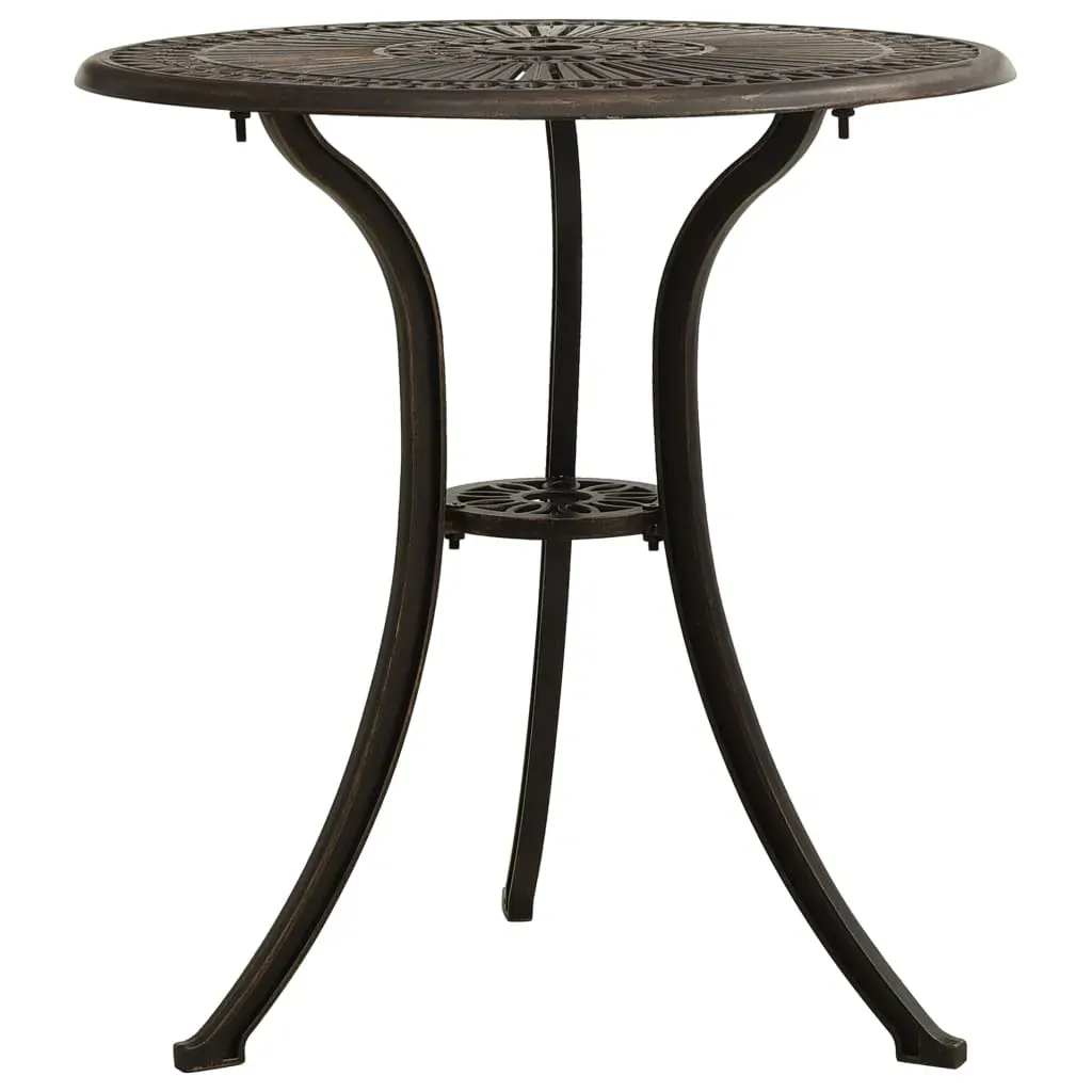 3 Piece Bistro Set Cast Aluminium Price