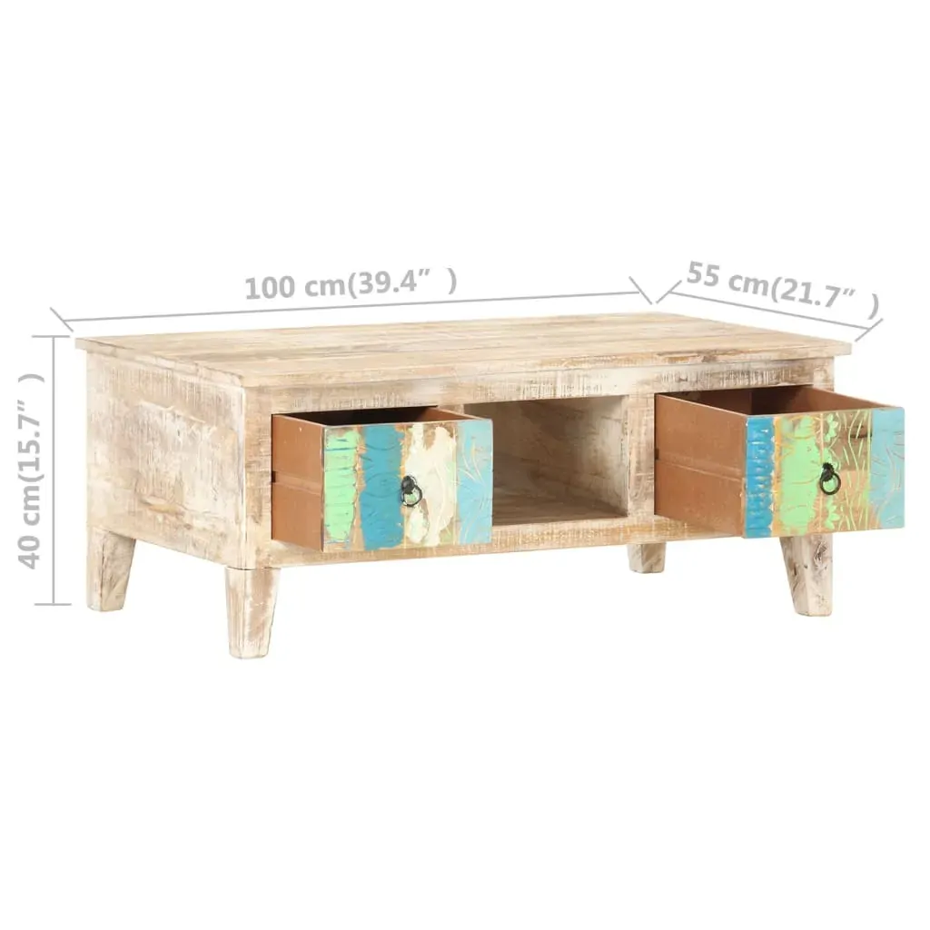 Coffee Table 100x55x40 cm Price