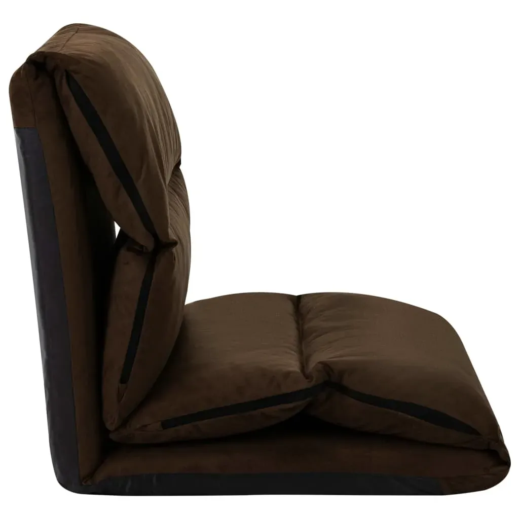 Folding Floor Chair Microfibre Price