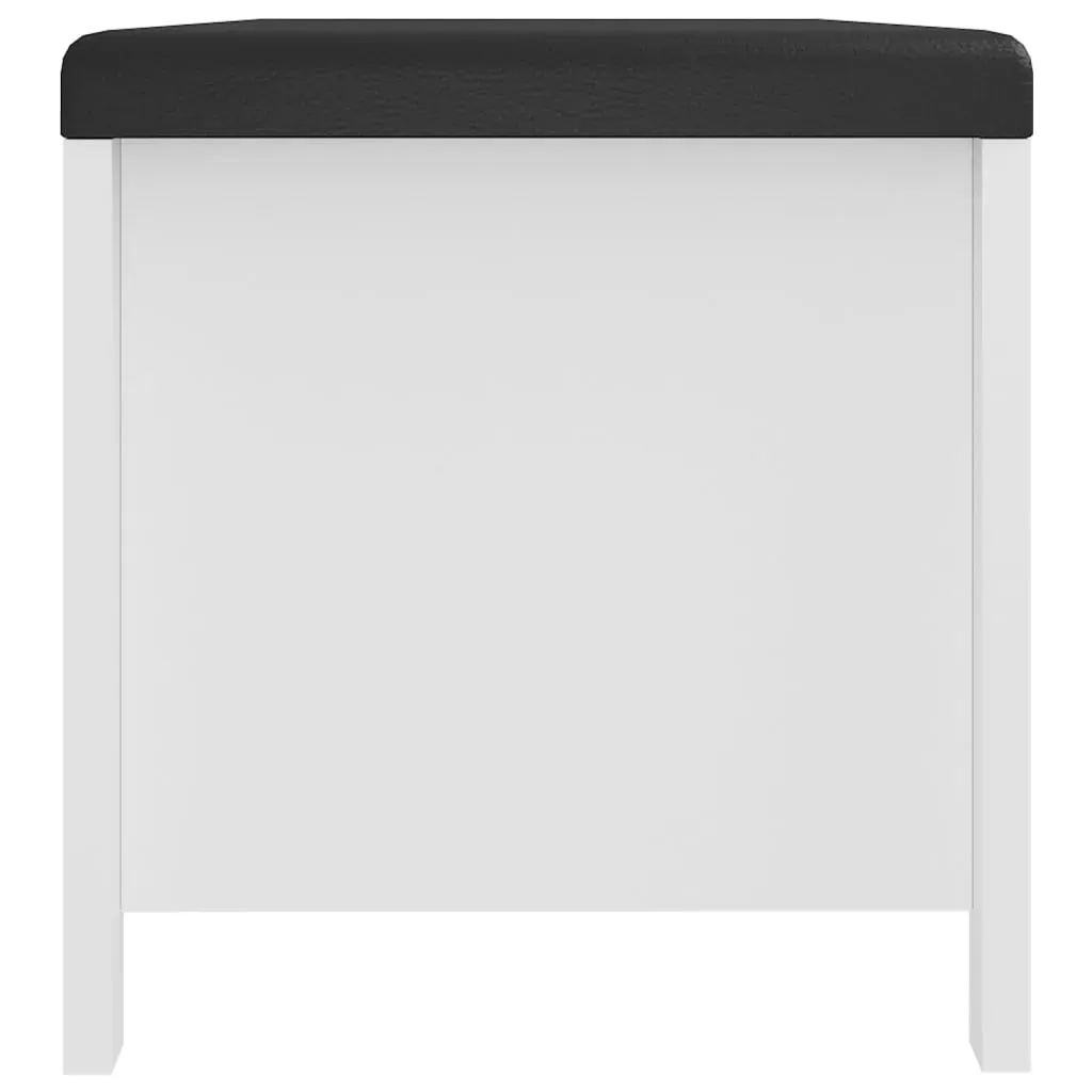 Storage Box with Cushion 105x40x45 cm Engineered Wood Price