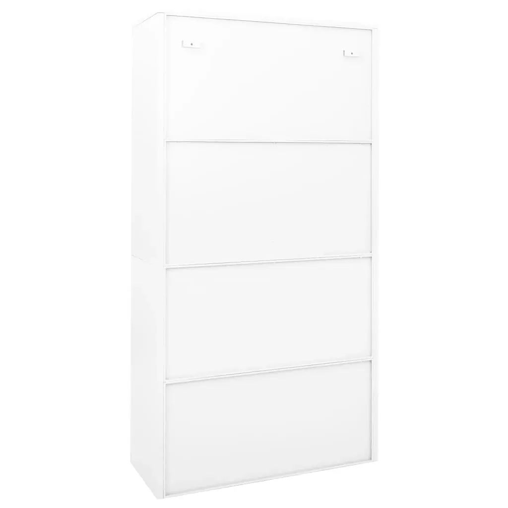 Office Cabinet with Sliding Door 90x40x180 cm Steel Price