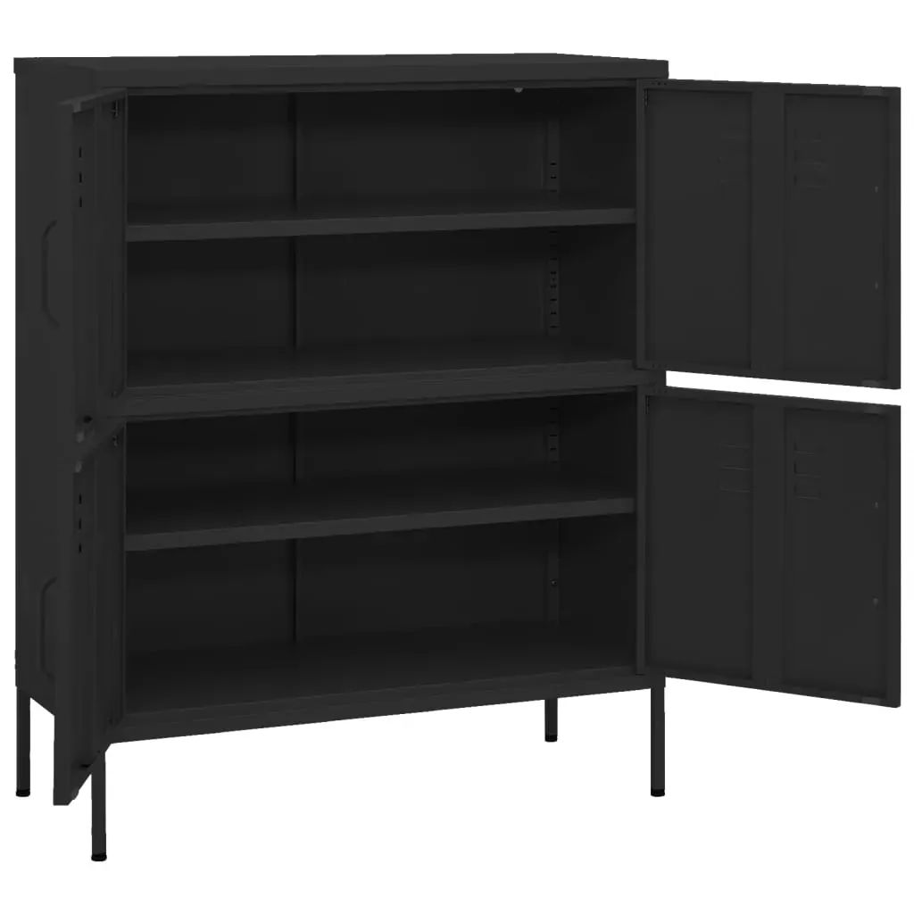 Storage Cabinet 80x35x101.5 cm Steel Price