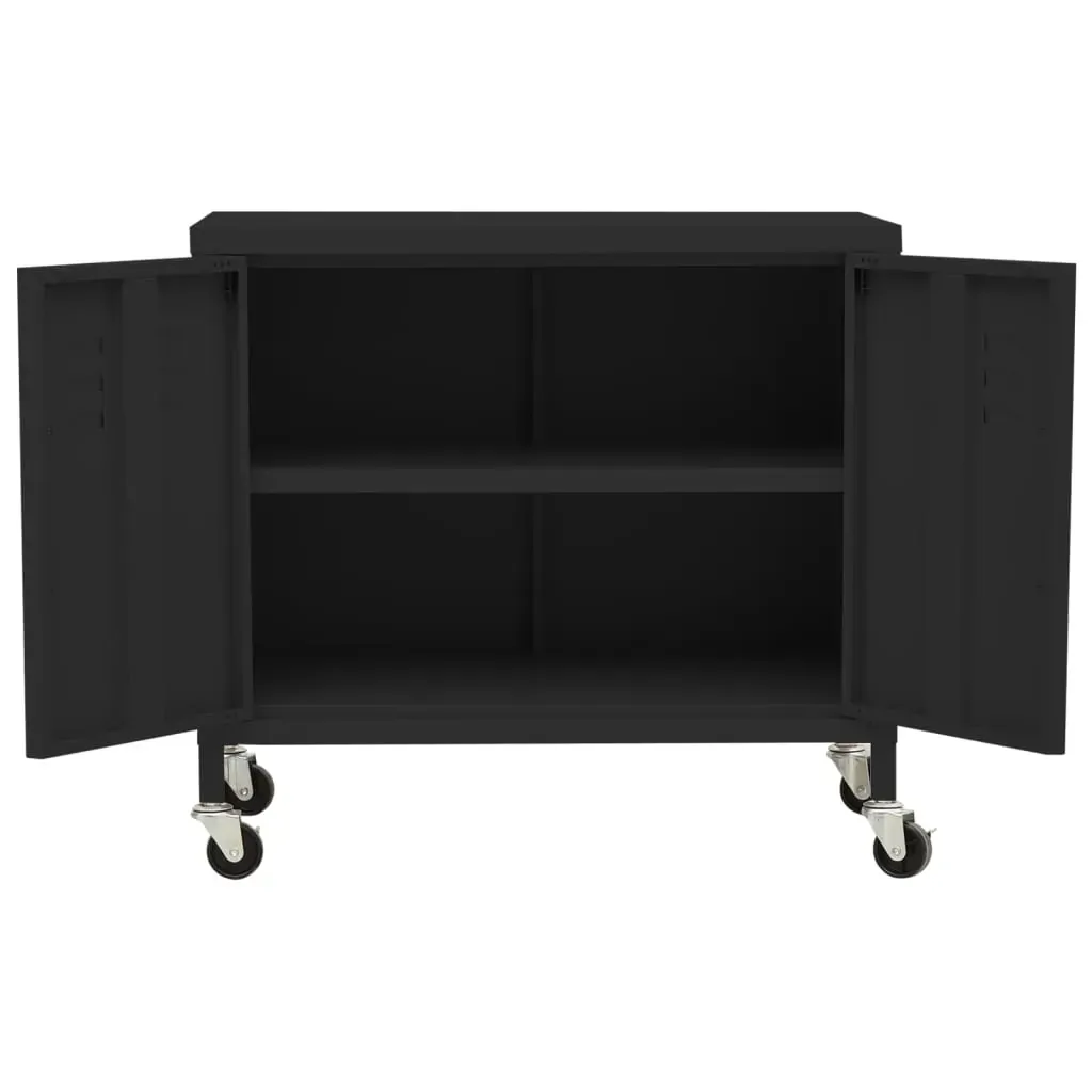 Storage Cabinet 60x35x56 cm Steel Price