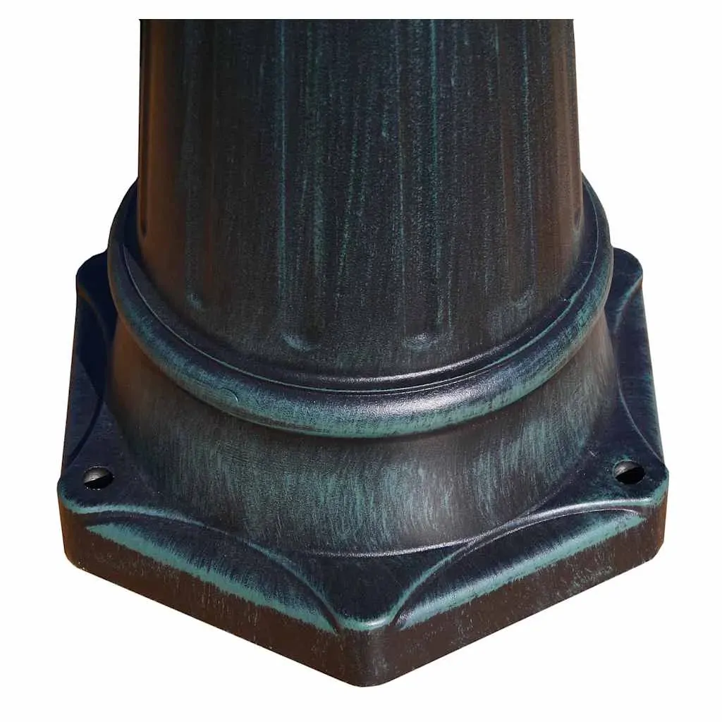 Garden Light Post arms 230 cm Dark Green/Black Aluminium Price