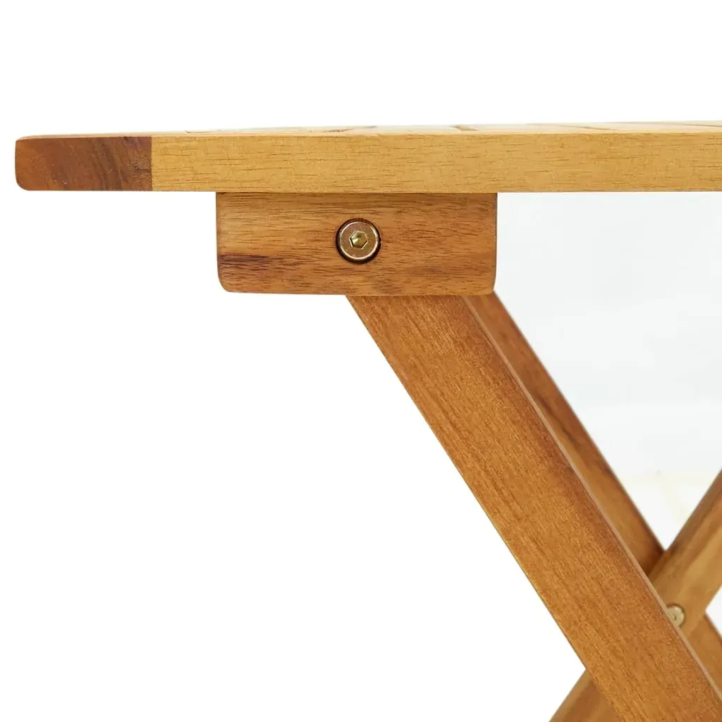 Bistro Table 46x46x47 cm Solid Acacia Wood Price