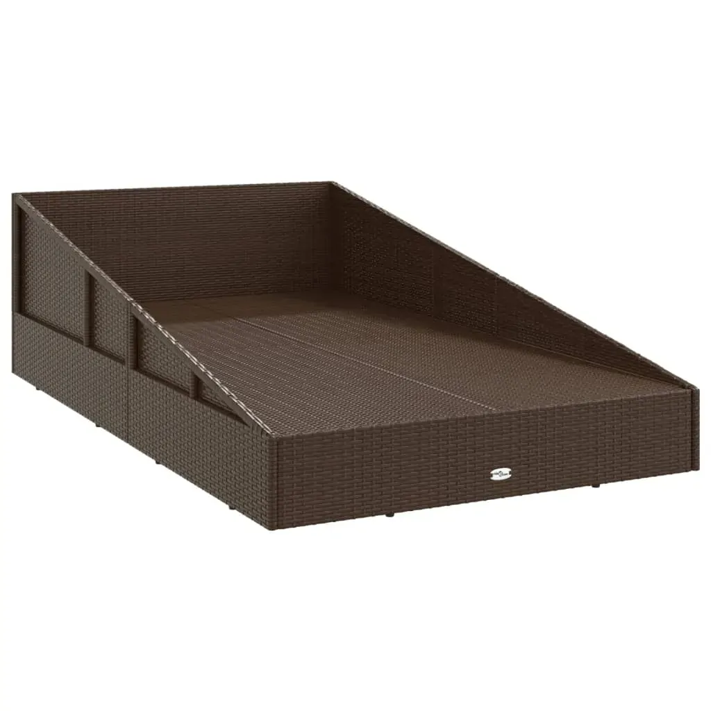 Garden Bed 201x139 cm Poly Rattan Price
