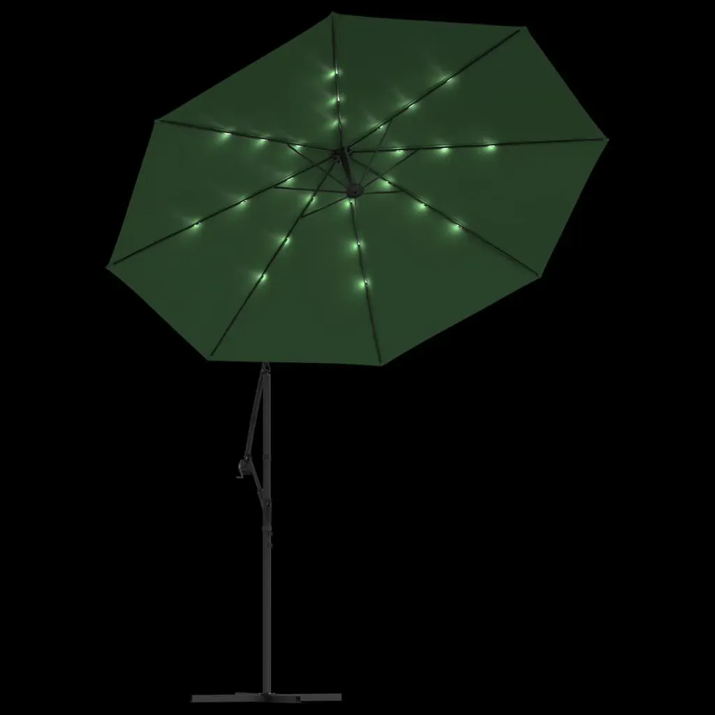 Hanging Parasol with LED Lighting Metal Pole Price