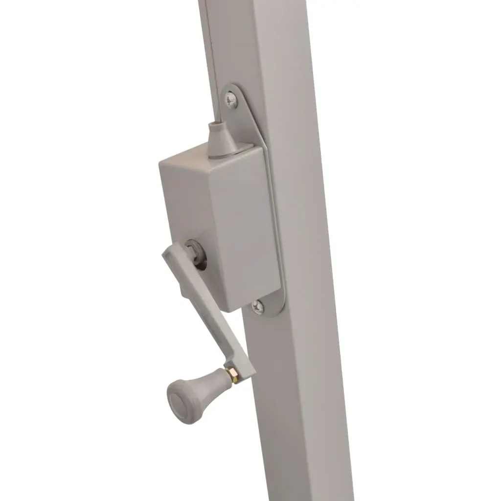 Hanging Parasol 300x300 cm Aluminium Pole Price